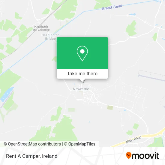 Rent A Camper map