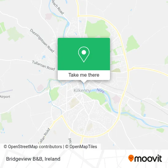 Bridgeview B&B map