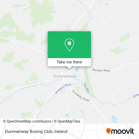Dunmanway Boxing Club map