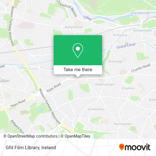 Gfd Film Library map