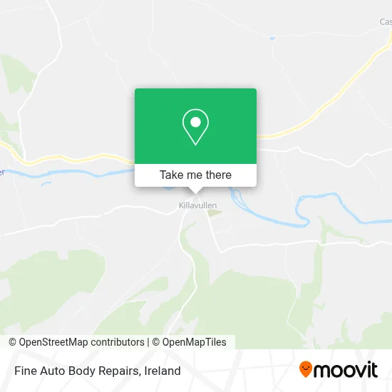 Fine Auto Body Repairs map