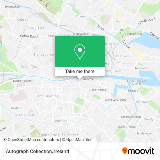 Autograph Collection map