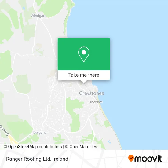 Ranger Roofing Ltd map