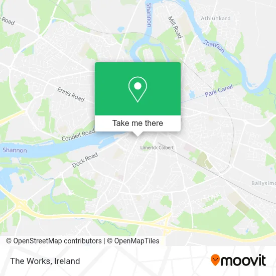 The Works map