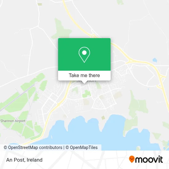 An Post map