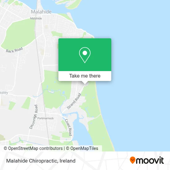 Malahide Chiropractic map