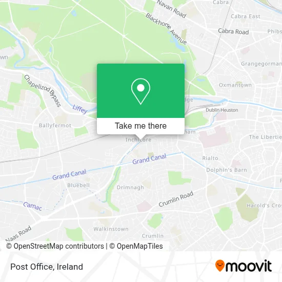 Post Office map