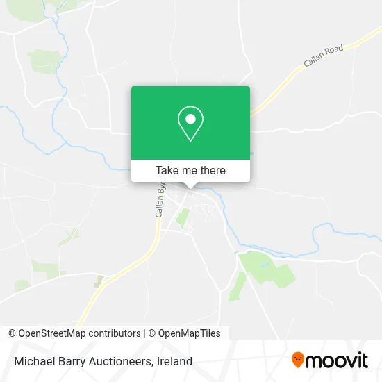 Michael Barry Auctioneers map