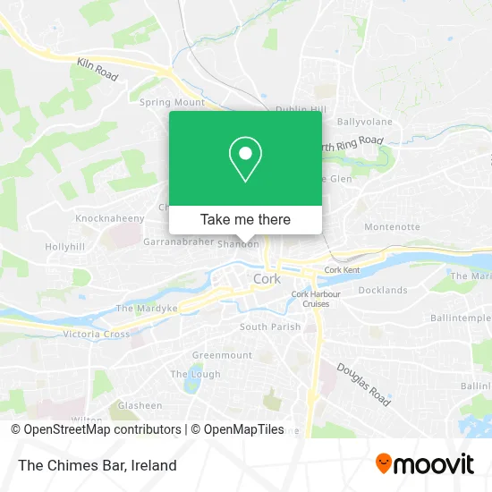 The Chimes Bar map