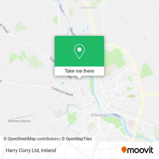 Harry Corry Ltd map