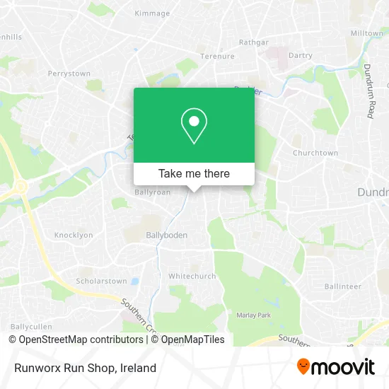 Runworx Run Shop map