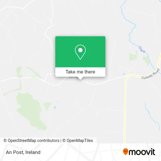 An Post map