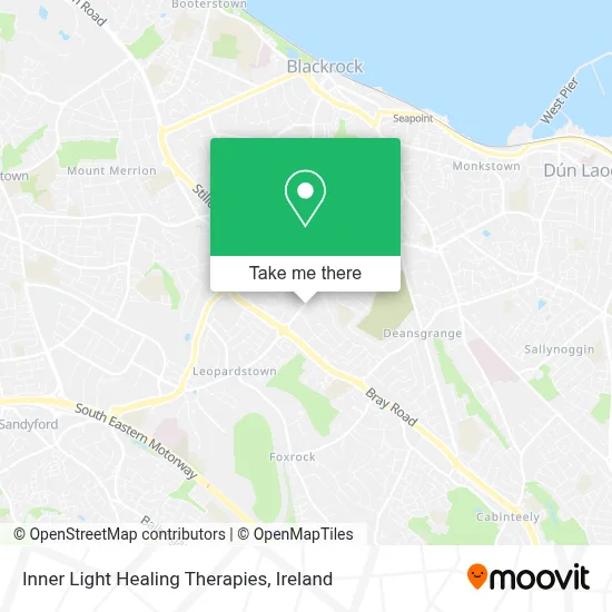 Inner Light Healing Therapies map
