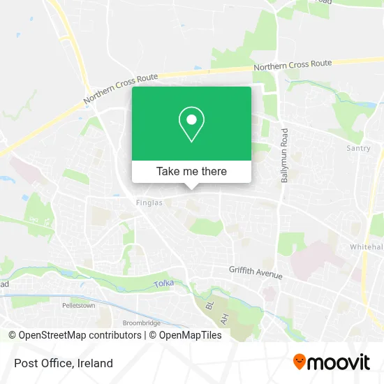 Post Office map