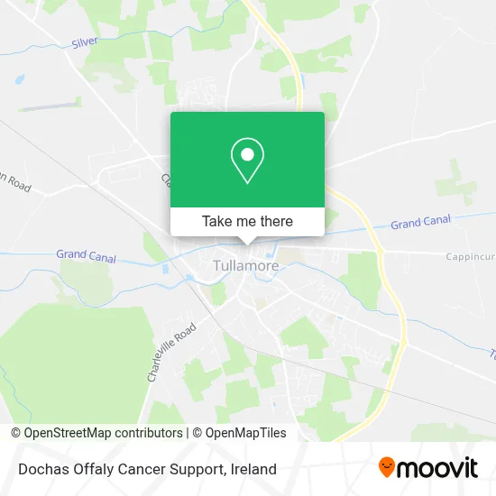 Dochas Offaly Cancer Support map