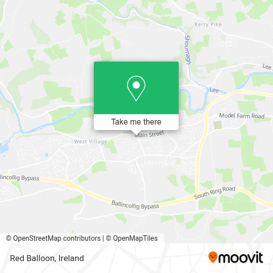 Red Balloon map