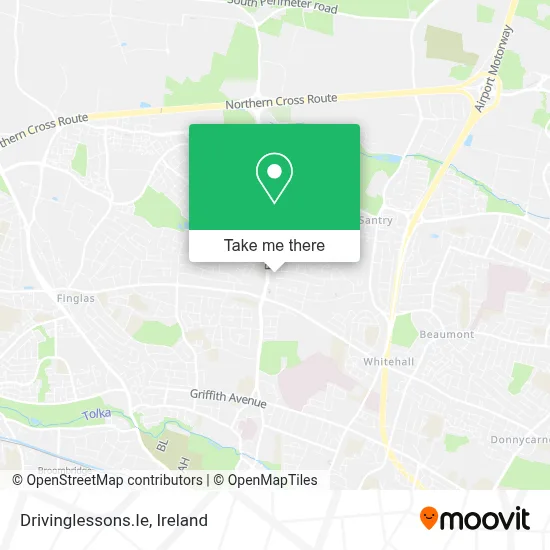 Drivinglessons.Ie map