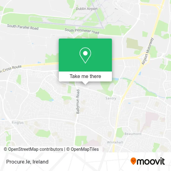 Procure.Ie map