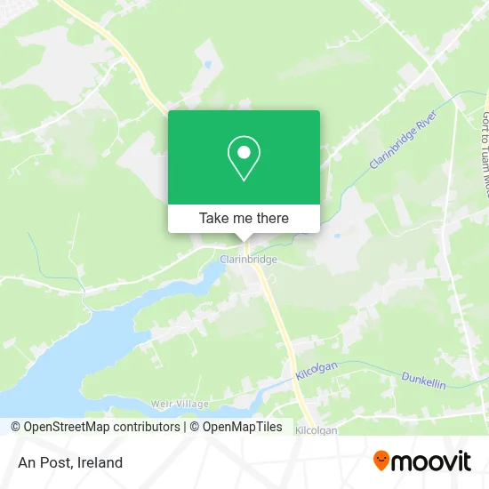 An Post map