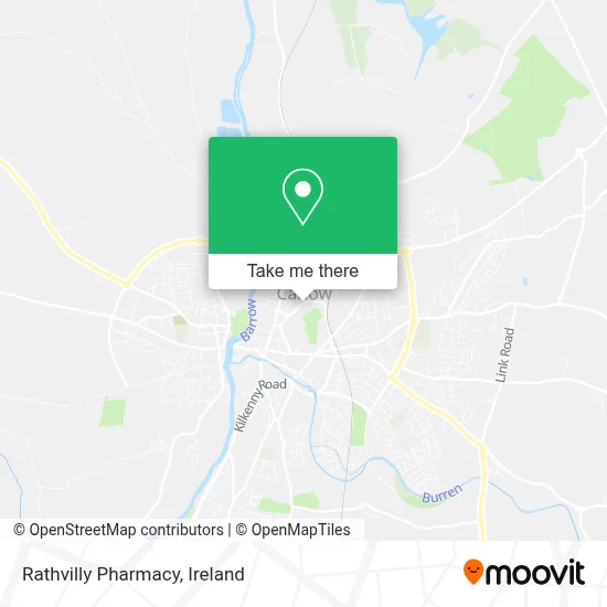 Rathvilly Pharmacy map