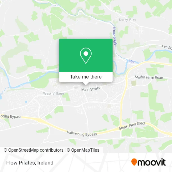 Flow Pilates map