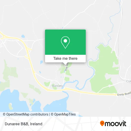 Dunaree B&B map