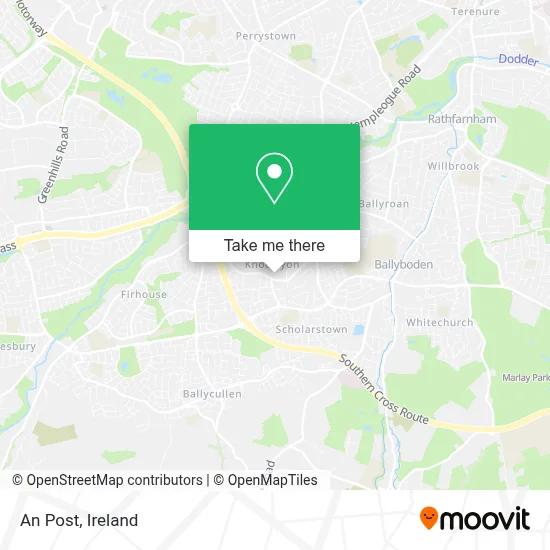 An Post map