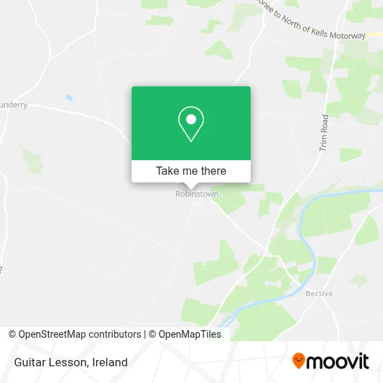 Guitar Lesson map
