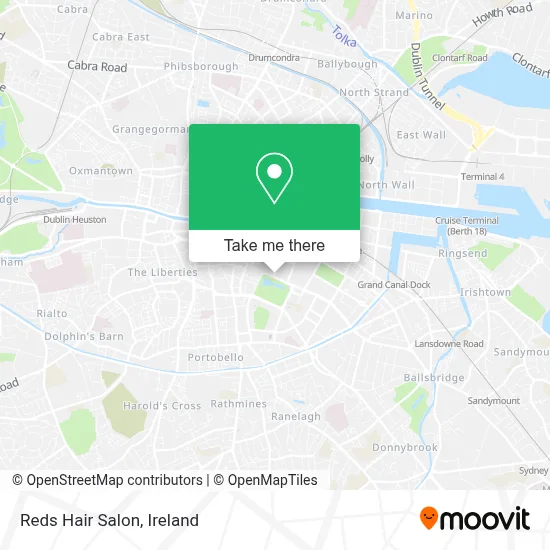 Reds Hair Salon map