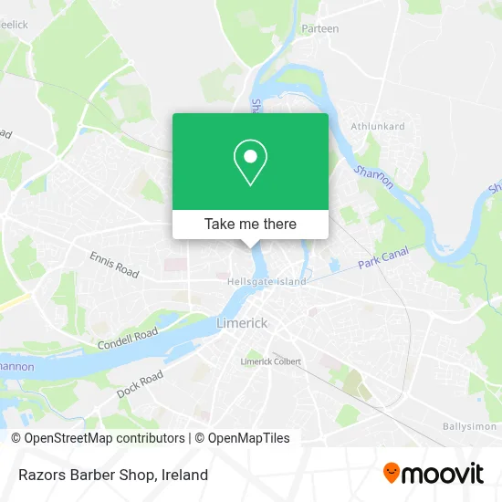 Razors Barber Shop map