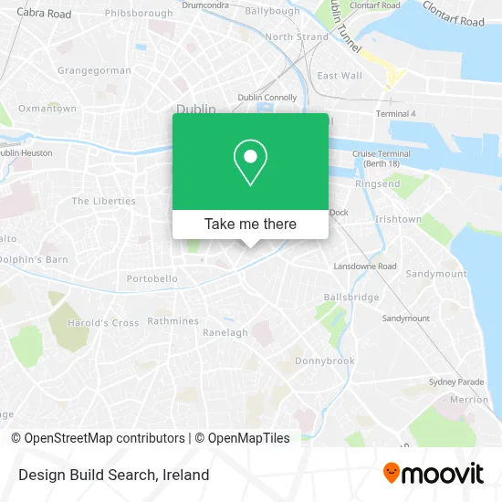 Design Build Search map