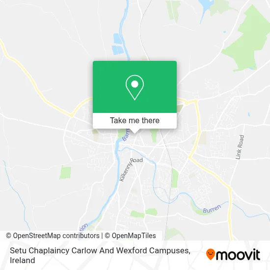 Setu Chaplaincy Carlow And Wexford Campuses map