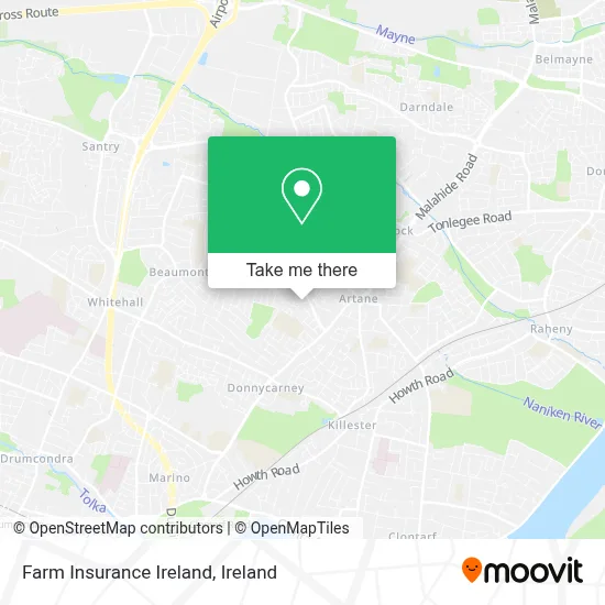 Farm Insurance Ireland map