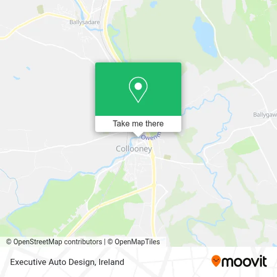 Executive Auto Design map