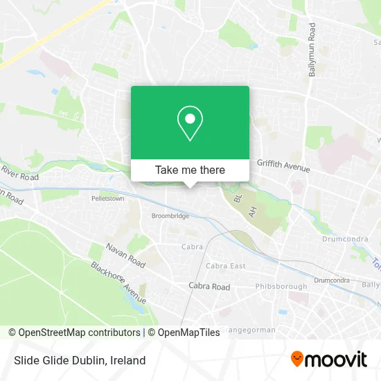 Slide Glide Dublin map