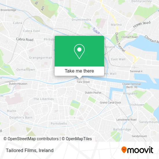 Tailored Films map