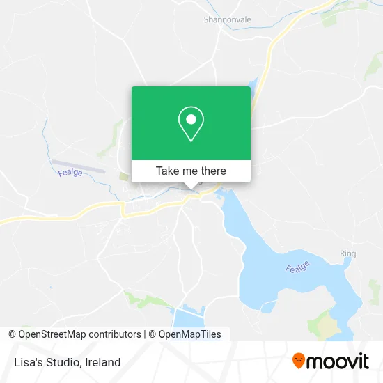 Lisa's Studio map