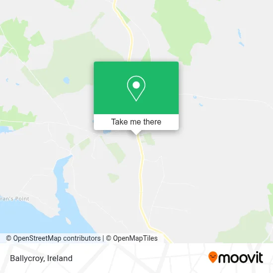 Ballycroy map
