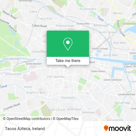 Tacos Azteca map