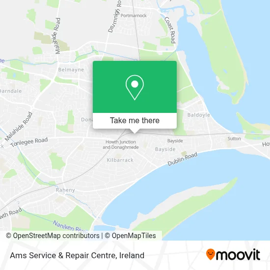 Ams Service & Repair Centre map