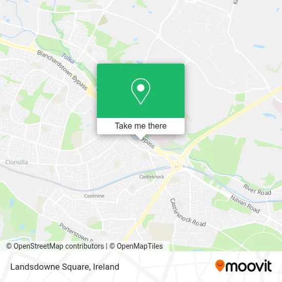 Landsdowne Square map