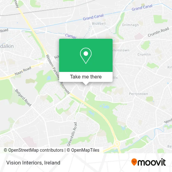 Vision Interiors map