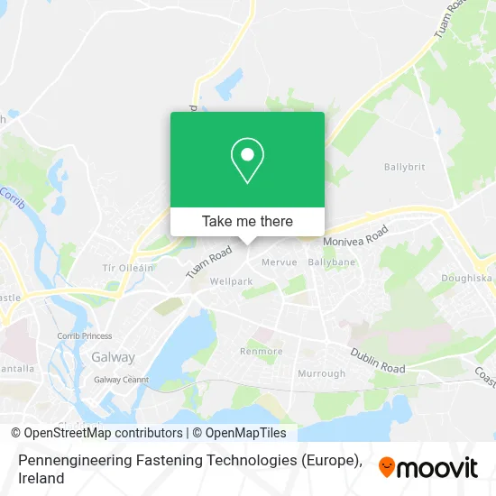 Pennengineering Fastening Technologies (Europe) map