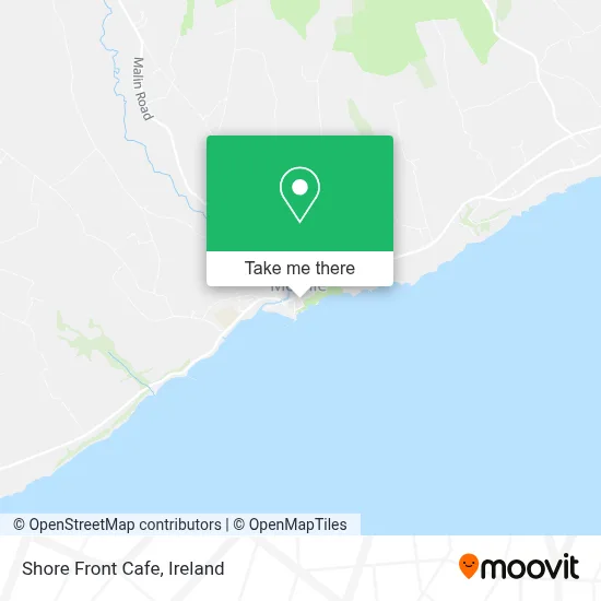 Shore Front Cafe map