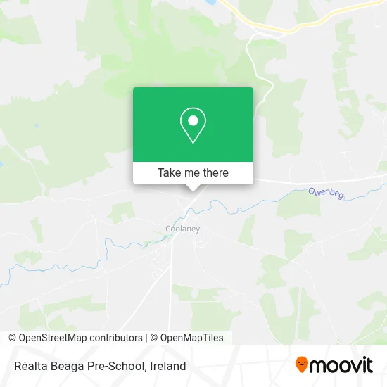 Réalta Beaga Pre-School map