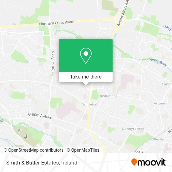 Smith & Butler Estates map