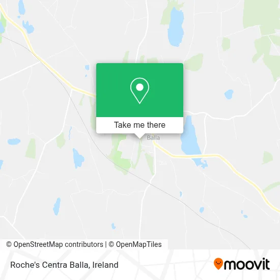 Roche's Centra Balla map
