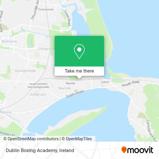 Dublin Boxing Academy map