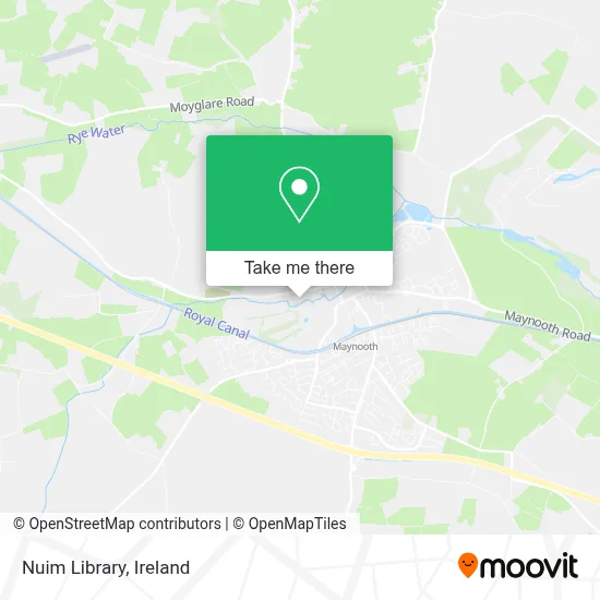 Nuim Library map