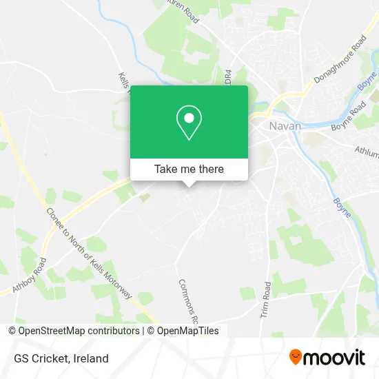 GS Cricket map